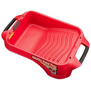 HANDy 7500CC Paint Tray, 9 in W, 1 gal Capacity, Plastic, Red