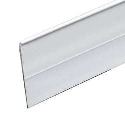 Frost King DS101WH Door Sweep, 36 in L, 1-1/2 in W, PVC Flange 