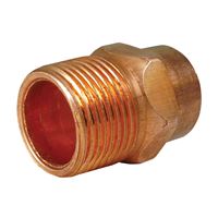 Elkhart Products 80310CP Pipe Adapter, 1/2 in, Sweat x MIP, Copper 