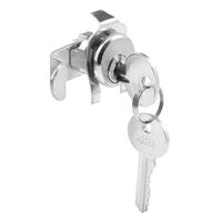 Defender Security S 4128 Mailbox Lock, Tumbler Lock, Keyed Key, Nickel 