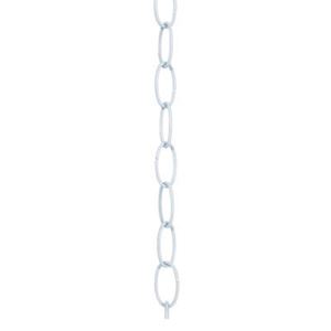 Westinghouse 7067000 Fixture Chain, 3 ft L, Metal, White
