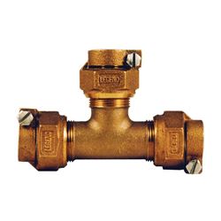 Legend T-4441NL Series 313-395NL Pipe Tee, 1 in, Pack Joint, Bronze, 100 psi Pressure 