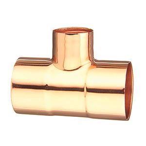EPC 111R Series 32920 Reducing Pipe Tee, 1-1/2 x 1-1/2 x 1/2 in, Sweat, Copper