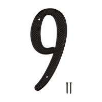 ProSource N-019-PS House Number, Character: 9, 4 in H Character, 2.28 in W Character 