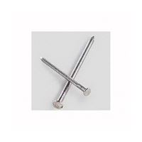 Simpson Strong-Tie T10PTD5 Deck Nail, 10D, 3 in L, 316 Stainless Steel, Bright, Full Round Head, Annular Ring Shank 