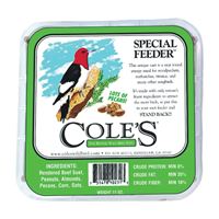 Coles Special Feeder SFSU Suet Cake, 11 oz, Pack of 12 