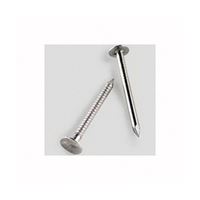 Simpson Strong-Tie S210ARN1 Roofing Nail, 2D Penny, 1 in L, Full Round Head, 10 ga Gauge, Stainless Steel 