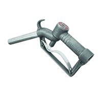 Fill-Rite FRHMN100S Manual Nozzle with Hook, 1 in, FNPT, Aluminum, Silver 