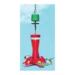 Perky-Pet 245L Ant Guard, Red, For: Hummingbird Feeder 