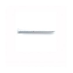 Maze AT3-1-1/4-8252-WH Trim Nail, Hand Drive, 1-1/4 in L, Aluminum, Flat Head, Smooth Shank, White, 1 lb 
