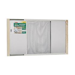Frost King W.B. Marvin AWS1845 Window Screen, 18 in L, 25 to 45 in W, Aluminum 