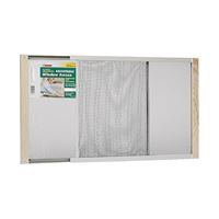Frost King W.B. Marvin AWS2445 Window Screen, 24 in L, 25 to 45 in W, Aluminum 