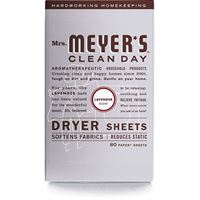 Mrs. Meyers Clean Day 014148 Dryer Sheet, Lavender 