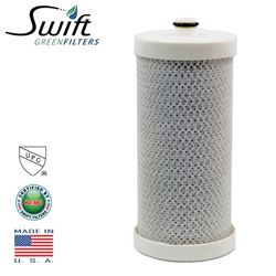 Swift Green Filters SGF-WFCB/F1 Refrigerator Water Filter, 0.5 gpm, Coconut Shell Carbon Block Filter Media 