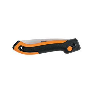 FISKARS 390680-1001 Pruning Saw, Steel Blade, 7 in Blade, Resin Handle, Soft-Grip Handle, 21-1/2 in OAL