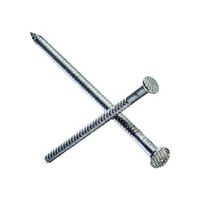 Simpson Strong-Tie S6PTD1 Deck Nail, 6D, 2 in L, 304 Stainless Steel, Bright, Full Round Head, Annular Ring Shank, 1 lb 