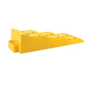 Camco 44573 Tri-Leveler, Plastic, Yellow, Pack of 2