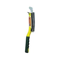 ALLWAY TOOLS SB319 Wire Brush, Carbon Steel Bristle, 14 in OAL 