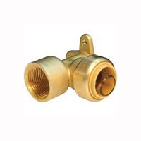 ProBite 631-103HC/LF813DR Tube to Pipe Elbow, 1/2 in, 90 deg Angle, Brass, 200 psi Pressure 