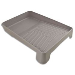 Wooster BR549-11 Paint Tray, 16-1/2 in L, 11 in W, 1 qt, Polypropylene Co-Polymer, Gray 