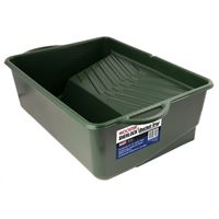WOOSTER SHERLOCK BR414-14 Bucket Paint Tray, 1 gal Capacity, Polypropylene, Green 