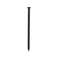 ProSource NTP-083-PS Panel Nail, 15D, 1-5/8 in L, Steel, Painted, Flat Head, Ring Shank, Black, 171 lb 5 Pack 