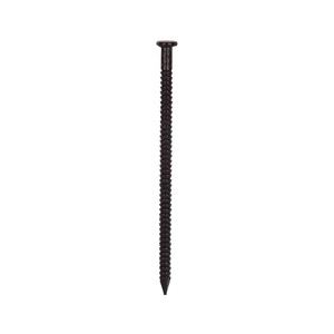 ProSource NTP-083-PS Panel Nail, 15D, 1-5/8 in L, Steel, Painted, Flat Head, Ring Shank, Black, 171 lb 5 Pack