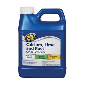 Zep ZUCAL32 Calcium/Lime/Rust Cleaner, 32 oz, Liquid, Pungent, Light Yellow