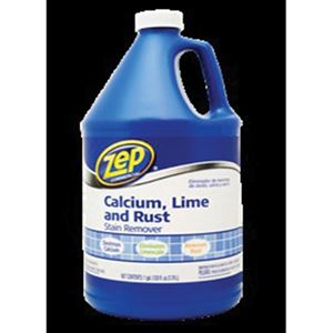 Zep ZUCAL128 Calcium/Lime/Rust Cleaner, 1 gal, Liquid, Pungent, Light Yellow 4 Pack