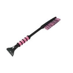 Mallory S24-527PKUS Snow Brush, Comfort-Grip Handle, 22 in OAL, Pink 