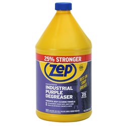 Zep ZU0856128 Cleaner and Degreaser, 1 gal Bottle, Liquid, Mild Ethereal 4 Pack 