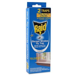 Pic FLYHIDE-RAID Window Fly Trap, Solid, 2 Pack