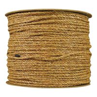 T.W. Evans Cordage 25-001A Rope, 1/4 in Dia, 1200 ft L, Manila, Natural 