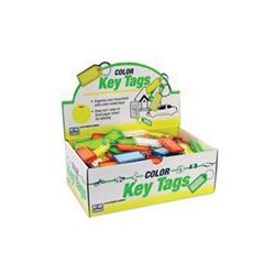 HY-KO KB140-100 Key Identification Tag, Plastic 