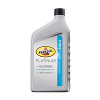 Pennzoil Platinum 550022686/5063684 Motor Oil, 5W-20, 1 qt Bottle, Pack of 6 
