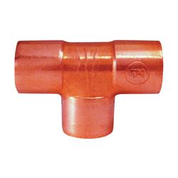 Elkhart Products 80009 Pipe Tee, 1/2 in, Sweat, Copper 