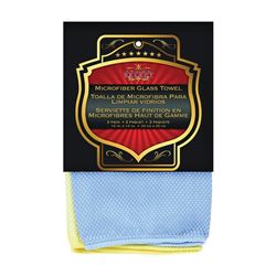 Sm Arnold 25-862 Cleaning Towel, Microfiber Cloth, Blue/Yellow 