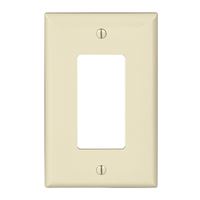 Eaton Wiring Devices PJ26LA Wallplate, 4.87 in L, 3.12 in W, 1 -Gang, Polycarbonate, Light Almond, High-Gloss, Pack of 20 