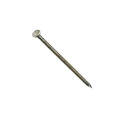 ProFIT 0054272 Finishing Nail, 10 in L, Carbon Steel, Hot-Dipped Galvanized, Flat Head, Round Shank, 50 lb 
