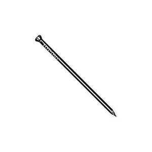 MAZE HT250-112 Trim Nail, Hand Drive, 2-1/2 in L, Carbon Steel, Smooth Shank, Black, 5 lb 12 Pack