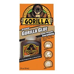 Gorilla 5000201 Glue, Brown, 2 oz Bottle 