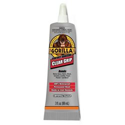 Gorilla Clear Grip 8040002 Contact Adhesive, Clear, 3 oz 
