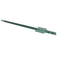 CMC TP133PGN060 T-Post, 6 ft H, Steel, Green/Silver 5 Pack 