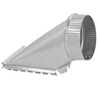 Imperial GV0969-A Duct Take-Off, 5 in Duct, 30 Gauge, Steel 