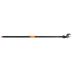 FISKARS 9234 Pole Pruner, 1-1/4 in Dia Cutting Capacity, Steel Blade, 62 in L Extension 