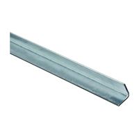 Stanley Hardware 4010BC Series N179-937 Angle Stock, 1 in L Leg, 48 in L, 0.12 in Thick, Steel, Galvanized 