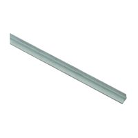 Stanley Hardware 4203BC Series N258-269 Angle Stock, 1/2 in L Leg, 96 in L, 1/16 in Thick, Aluminum, Mill 