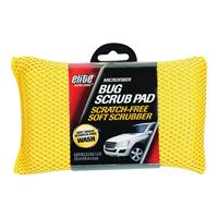 Elite Auto Care 8900 Bug Scrubber Pad, Microfiber Cloth, Yellow, Pack of 3 
