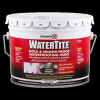 ZINSSER WATERTITE Mold & Mildew-Proof 5003 Waterproofing Paint, White, 3 gal Pail 