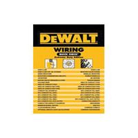 DeWALT 9781111128753 How-To Book, Wiring Quick Check- Extreme Duty Edition, English, 42-Page 